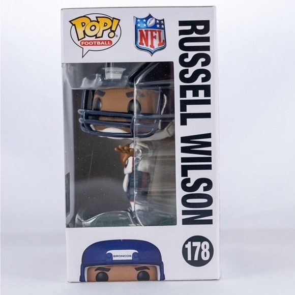 Funko Pop NFL Russell Wilson New Denver Broncos - Picture 2 of 4
